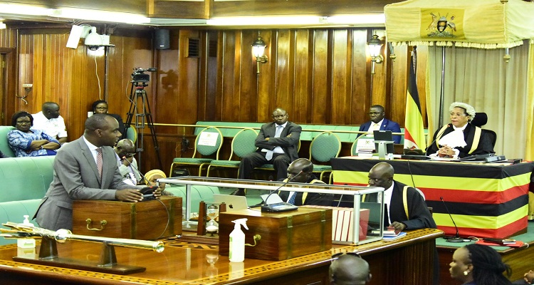 Musasizi (standing) said Shs22.9 billion was released